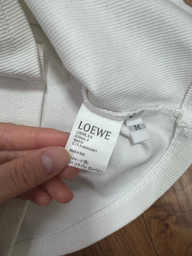 LOEWE ロエベ タンクトップ 白