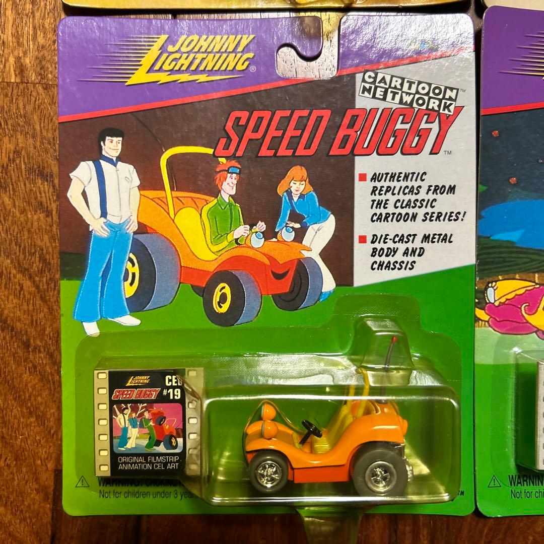 ジョニーライトニング　カートゥーンネットワーク　チキチキマシン他　ミニカー4種
