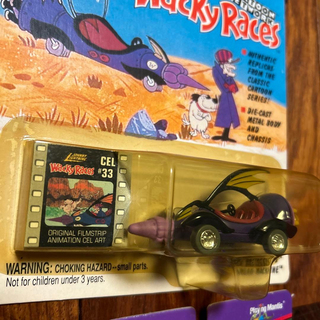 ジョニーライトニング　カートゥーンネットワーク　チキチキマシン他　ミニカー4種