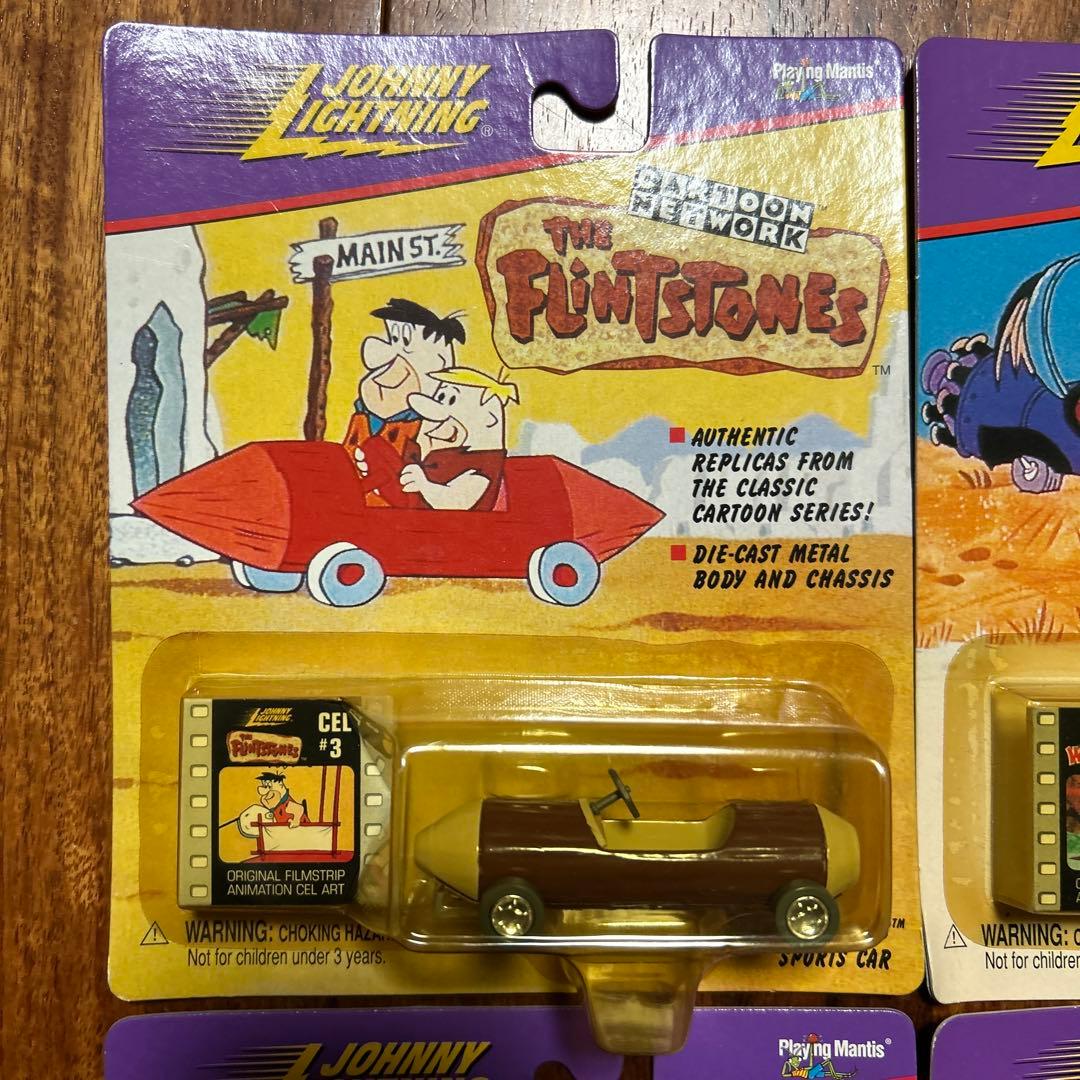 ジョニーライトニング　カートゥーンネットワーク　チキチキマシン他　ミニカー4種