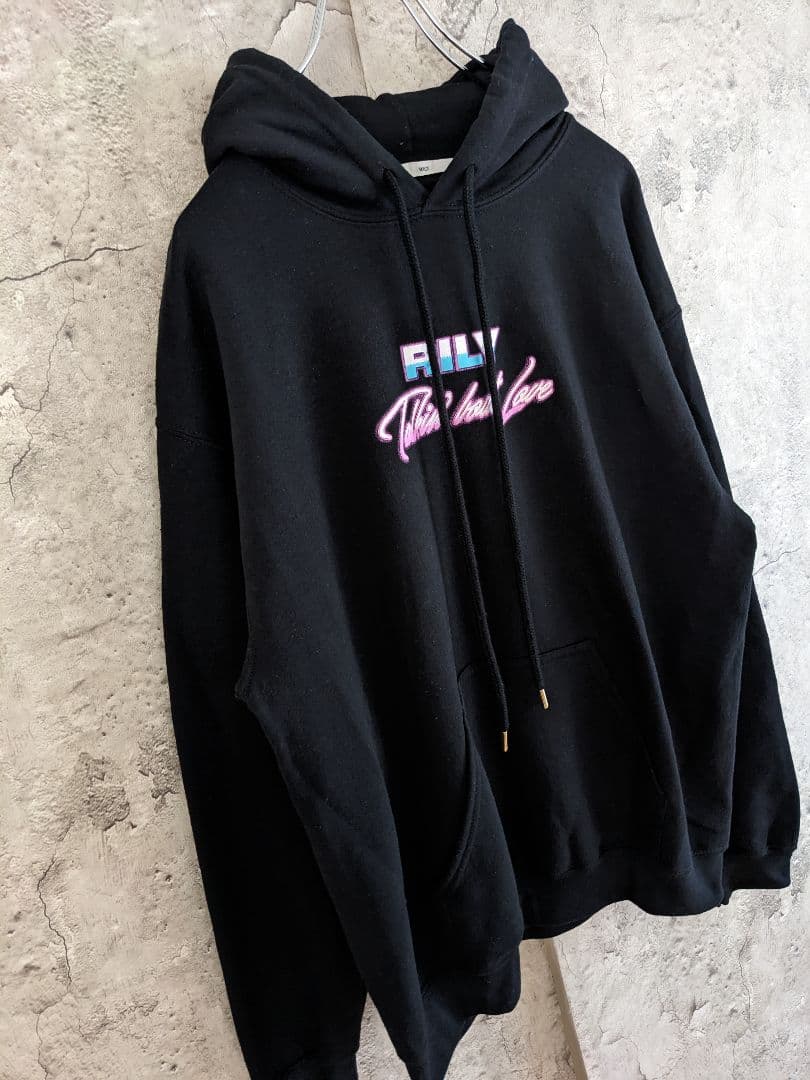 RILY パーカー 黒 三代目JSB 今市隆二 RILY パーカー 黒 今市隆二 三代目 J