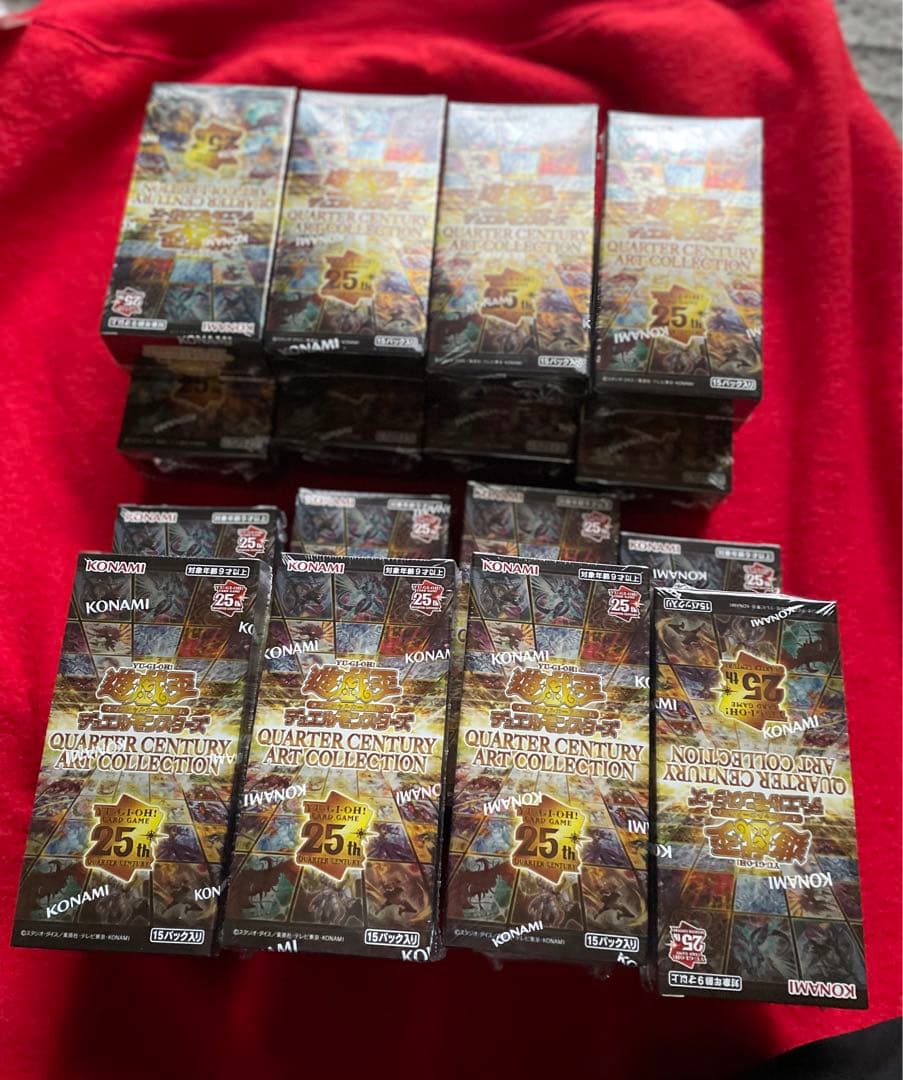 遊戯王 QUARTER CENTURY ART COLLECTION 16BOX