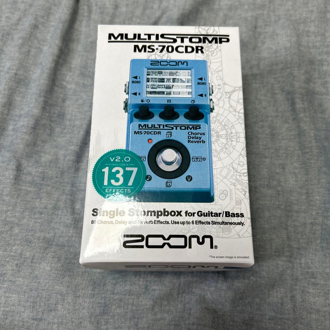 おまけ付き】ZOOM MULTI STOMP MS-70CDR ver.2.0