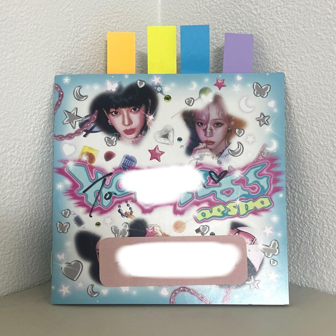 aespa hotmess 直筆 サイン アルバム 全員メンバー - メルカリ