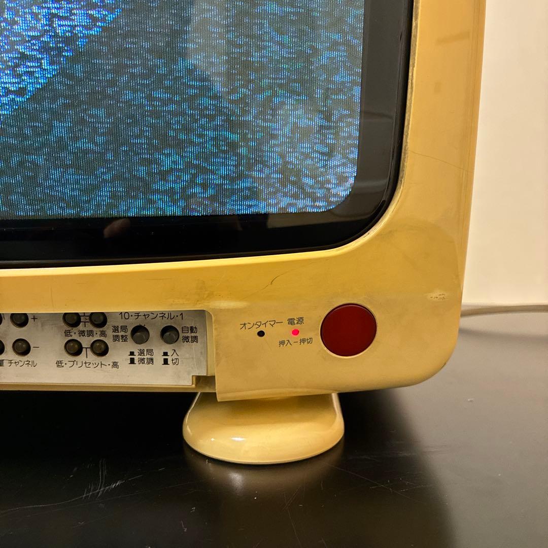 希少　限定 サンリオ キティ ブラウン管 テレビ 通電確認　C-14KTY