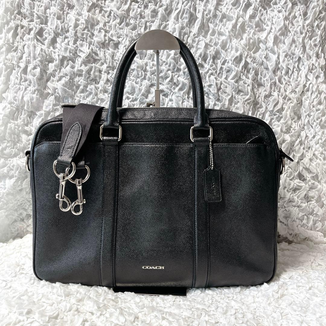 2way✨COACH ビジネスバッグ ブリーフケース　ショルダーバッグ　レザー
