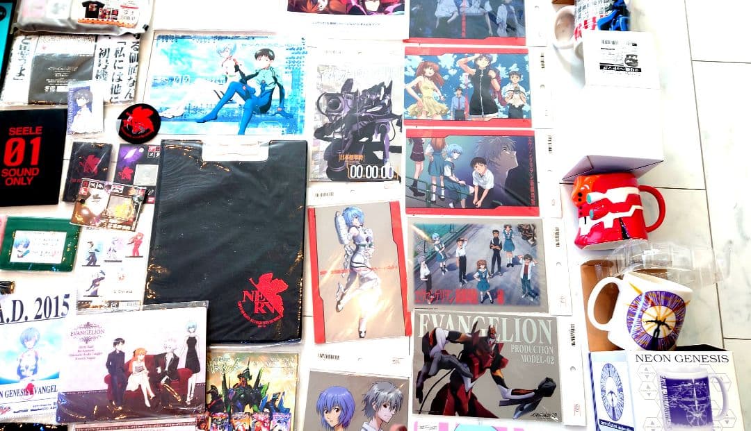 美品　まとめ売りエヴァンゲリオングッズ色々