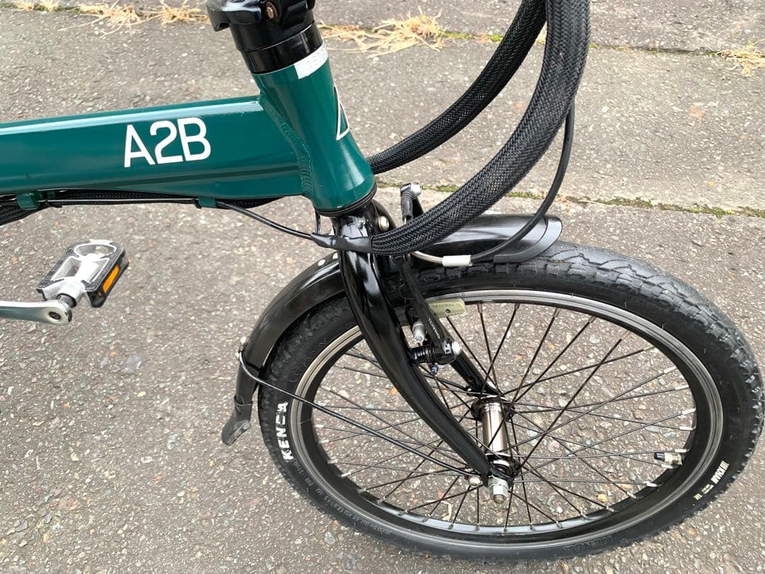 動作確認済】A2B Kuo 折り畳み電動アシスト自転車 20インチ