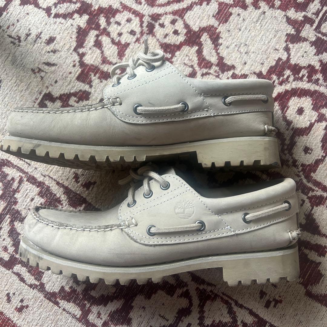 Timberland グレー デッキシューズ　3eye