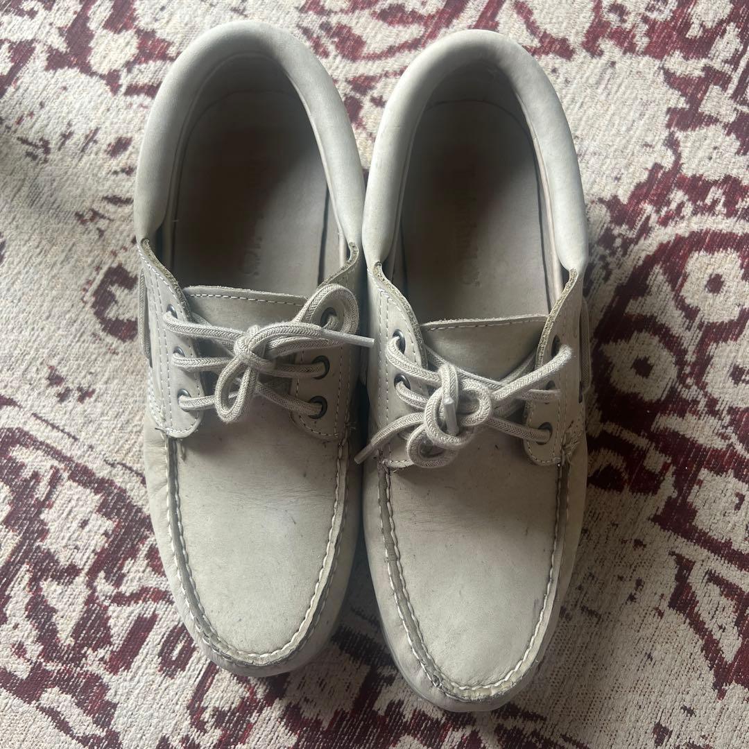 Timberland グレー デッキシューズ　3eye