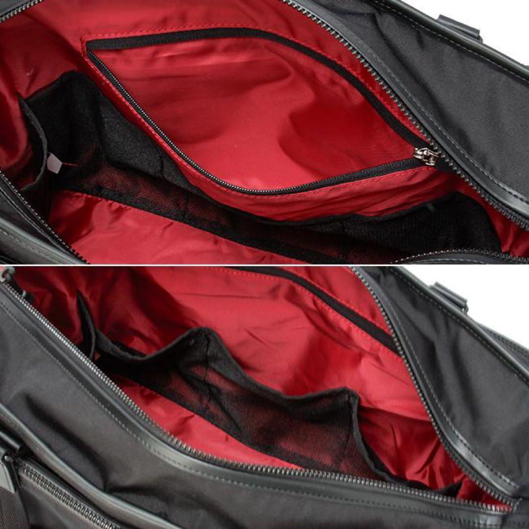 新品TAKEO KIKUCHIタケオキクチ黒ビジネスバッグバッグ出張トートバッグ