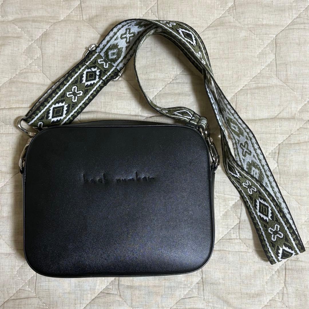 back number 別注ギターストラップ風バッグ one room ver.