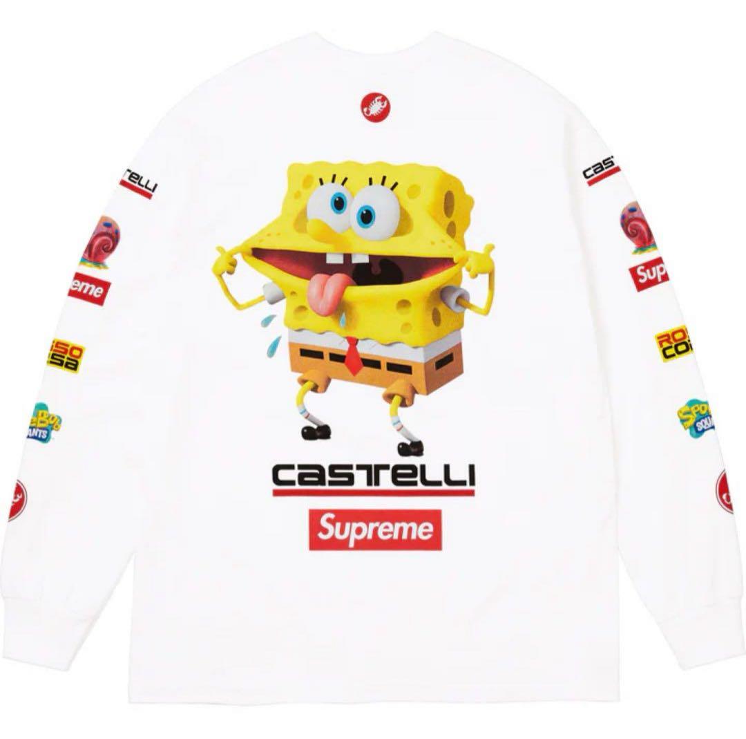 スケートボード Supreme x SpongeBob CastelliRacingWhite