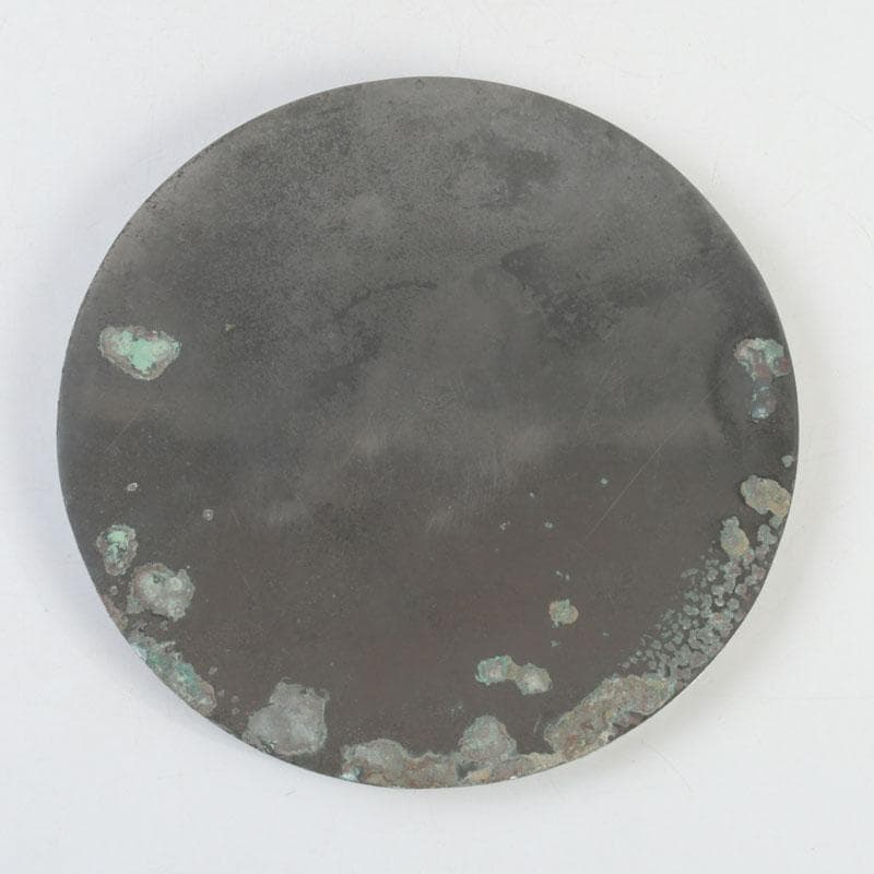 中国 古銅青銅 神獣文 銅鏡 古鏡 紙鎮 文鎮 時代箱付 M 9273E - メルカリ