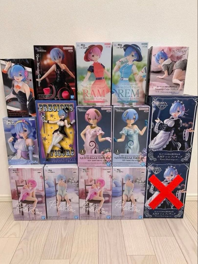 リゼロ フィギュア 14体セット GashaPortraits Re：ゼロから始める異世界生活 Special SET