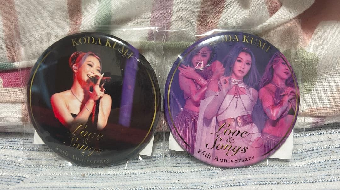 倖田來未 ディナーショー2024缶バッジ 2個セット - メルカリ