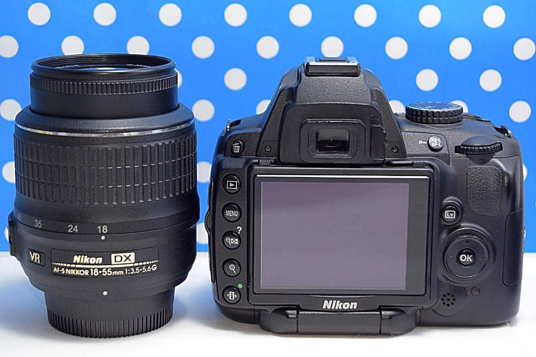訳あり大特価❤️Nikon D5000❤️レンズセット❤️スマホ転送❤️自撮り