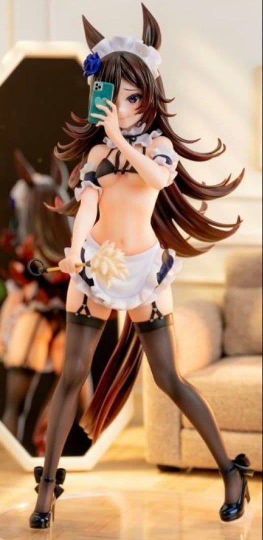 a*u様 最終値下げ‼️ウマ娘 ライスシャワー ビキニメイド ガレージキット フ