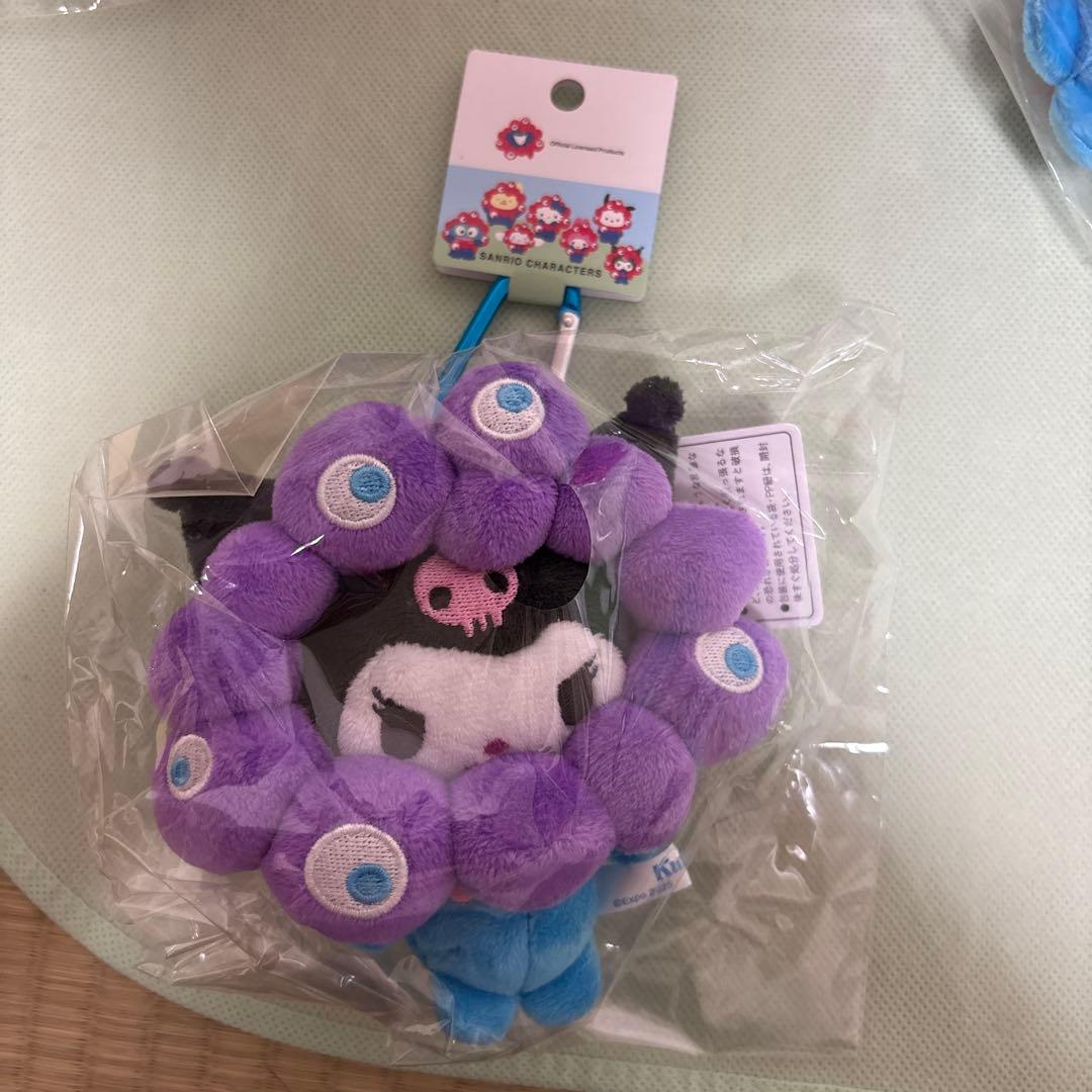 ミャクミャク　サンリオ　コラボ　ぬいぐるみ　カラビナ付　コンプリート　万博限定