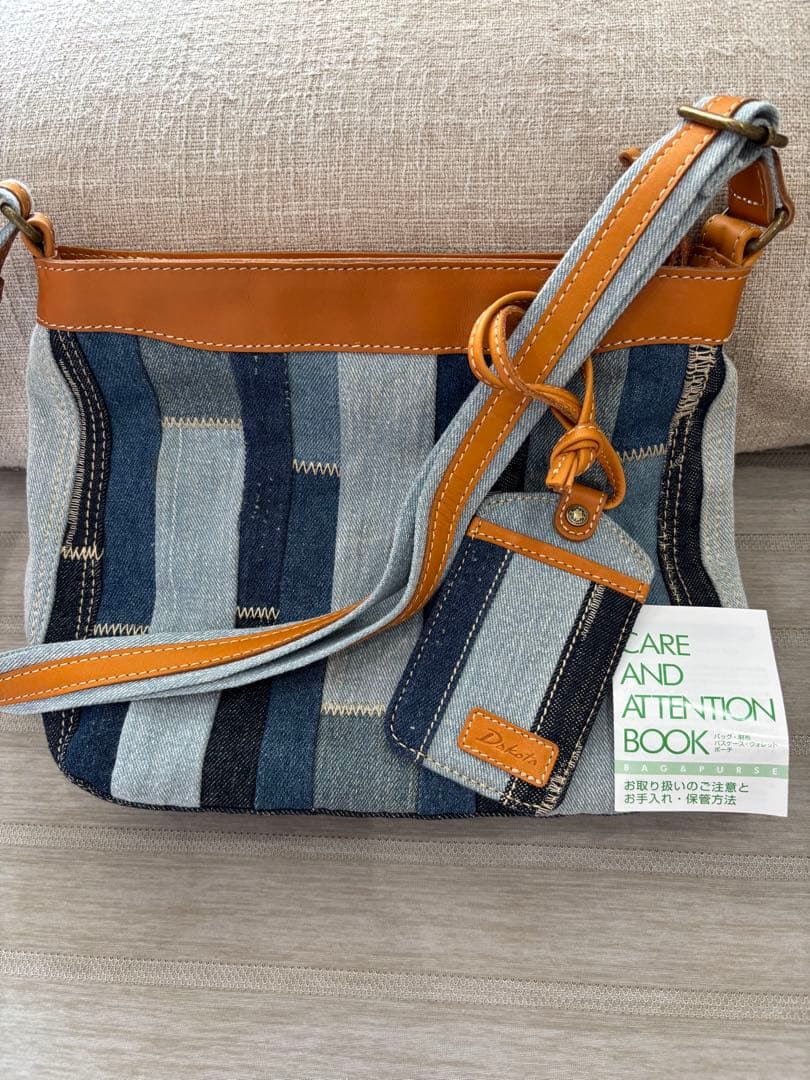 Dakota 希少デニムパッチワーク　ショルダーバック　新品未使用