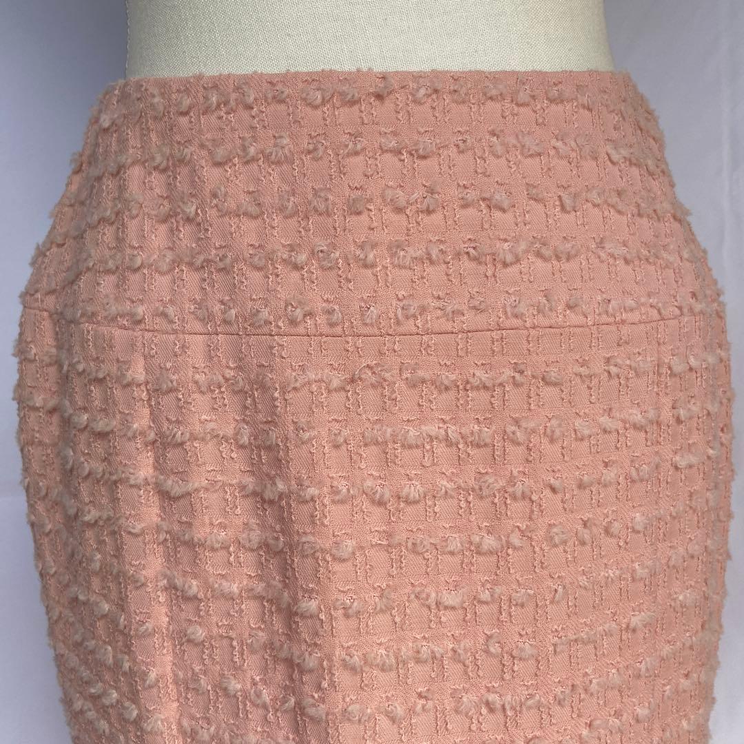 【極美品】シャネル　スカート サイドCCボタン❣️桜ピンク❣️入卒式も38