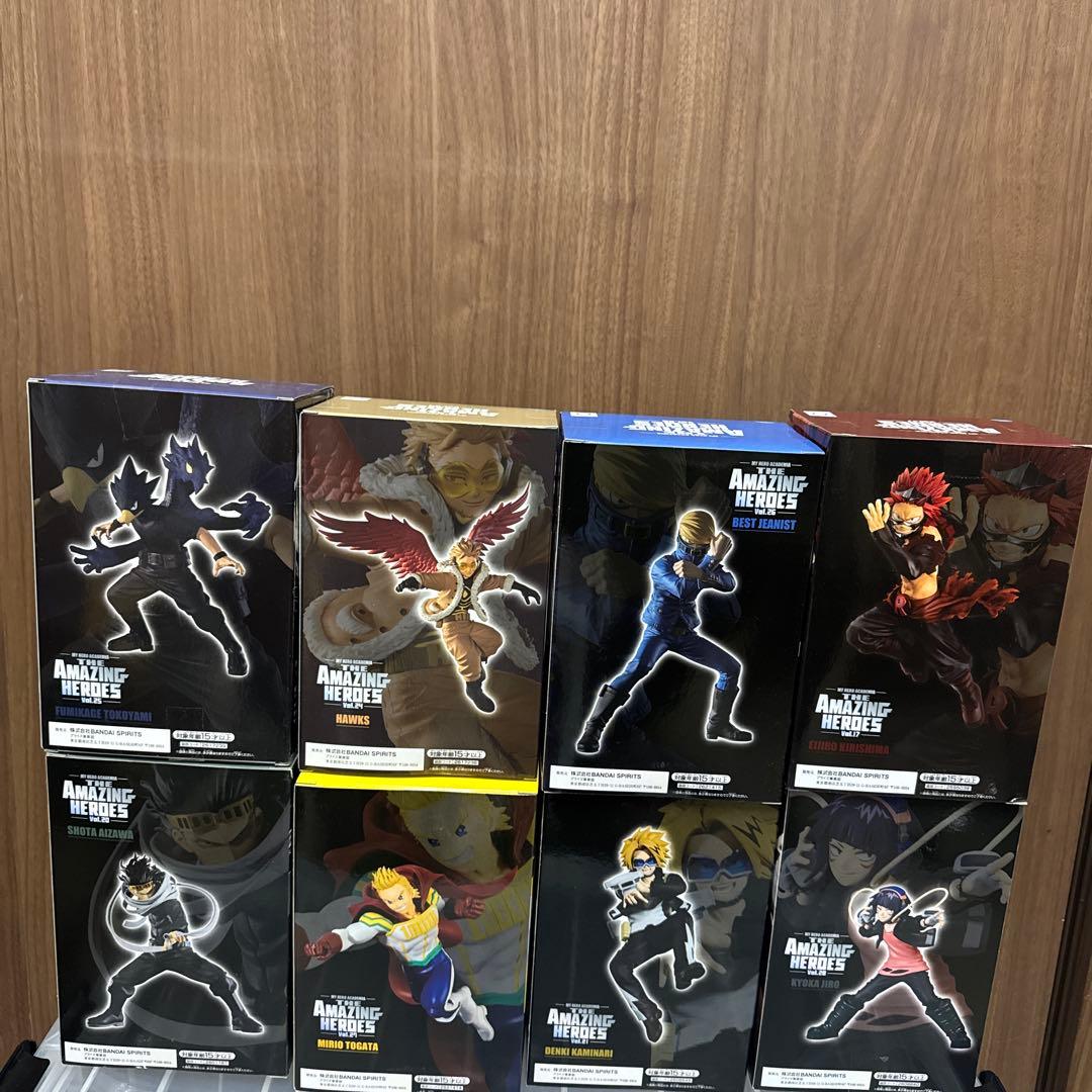 AMAZING HEROES 僕のヒーローアカデミア 8体セット