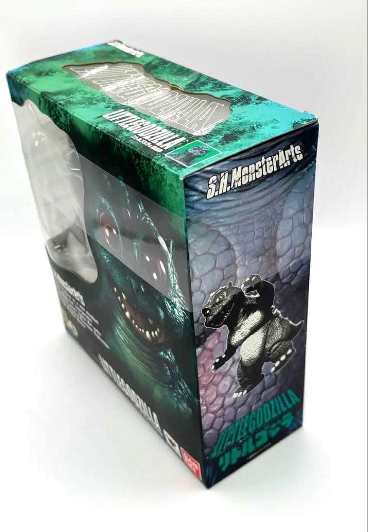 Sh モンスターアーツ リトルゴジラ & 結晶体 バンダイ