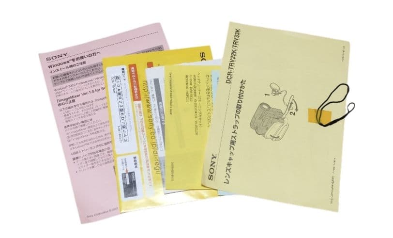 【極美品】SONYソニー ビデオカメラDCR-TRV22K ブルーBlue