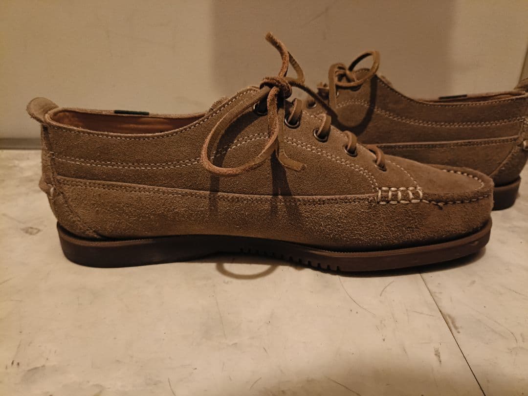 (UK5)(2024年購入)スタジオニコルソン スエードデッキシューズ