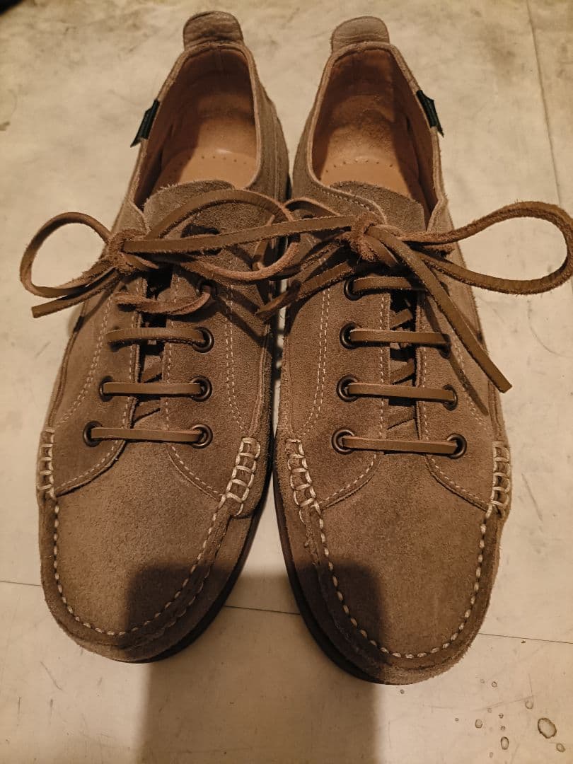 (UK5)(2024年購入)スタジオニコルソン スエードデッキシューズ