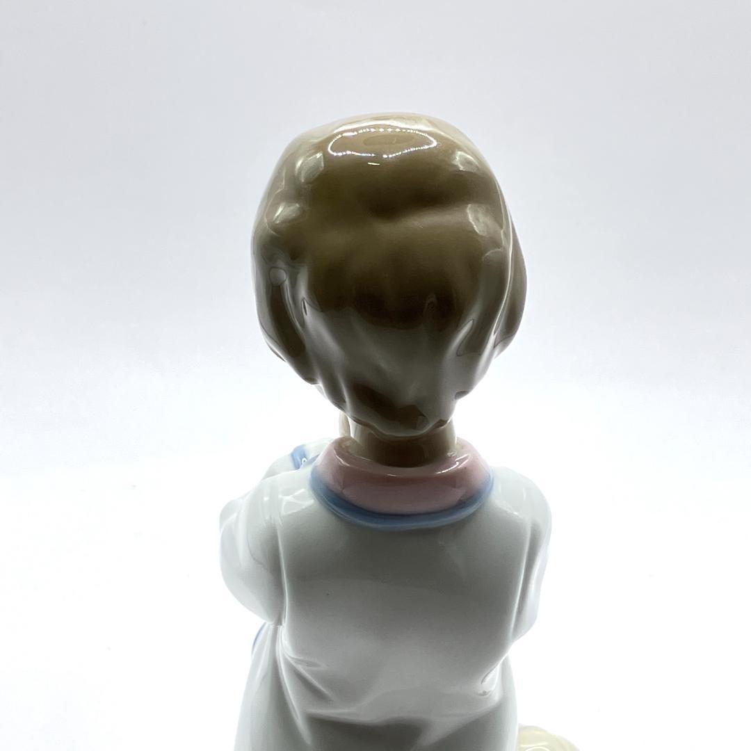 リヤドロ 仔馬と祈り 美品 陶器 アート インテリア 彫像 祈りのポーズ