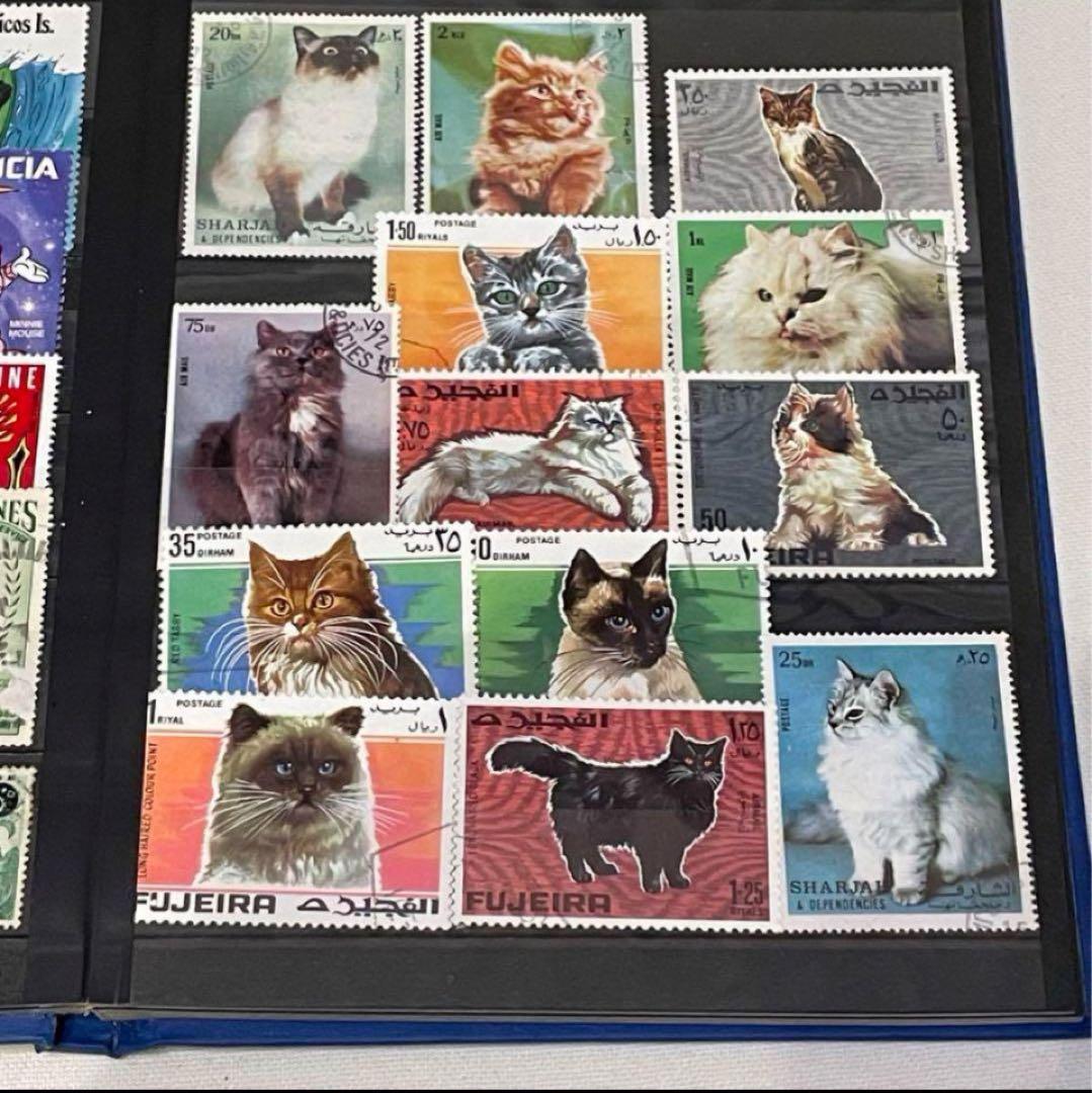 切手外国1冊291枚まとめ売り切手コレクションアルバム