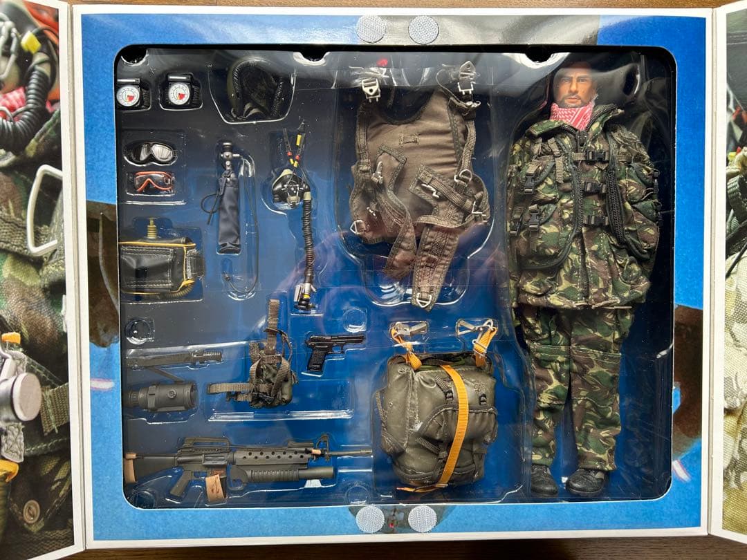 ホットトイズ SAS HALO 1/6 アクションフィギュア 専用収納袋 未開封