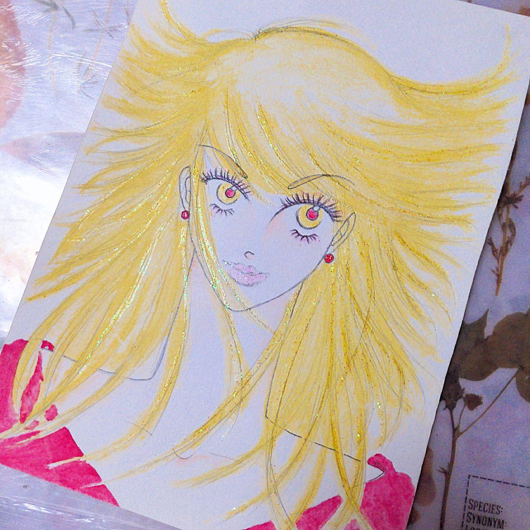 ❤超美人★手書き美人イラスト(220602)★配送無料