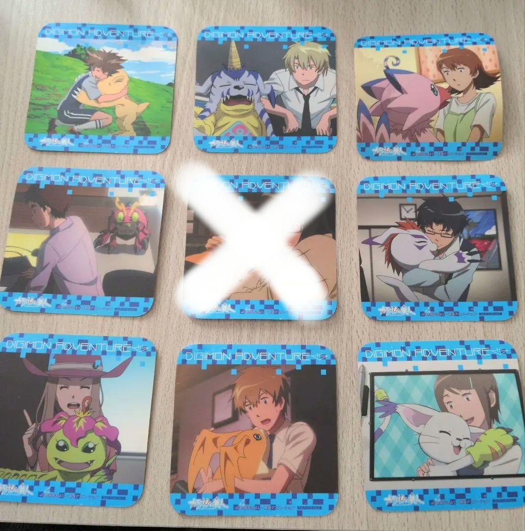 デジモンアドベンチャーtri. カラ鉄コラボ 第1弾 コースター コンプセット