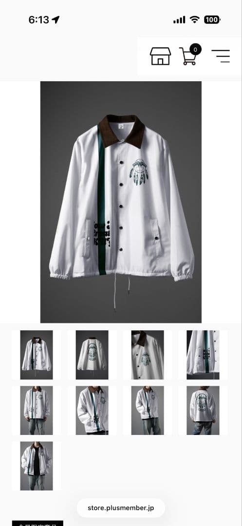 TAKUYA∞の創り方 コーチジャケット ホワイト UVERworld｜TAKUYA∞の創り方