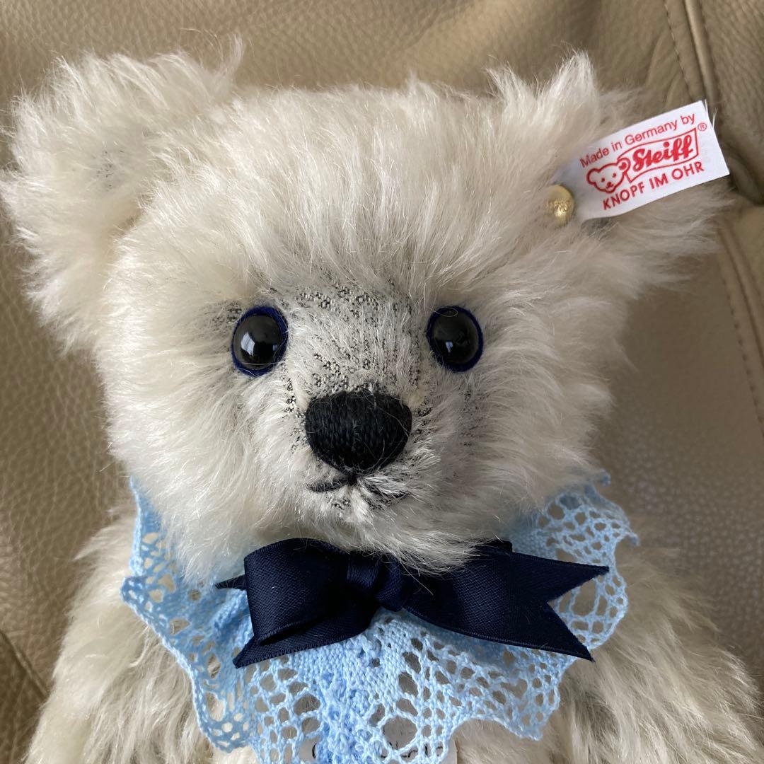 シュタイフ ホワイトチョコレート　限定　テディベア 30cm ぬいぐるみ