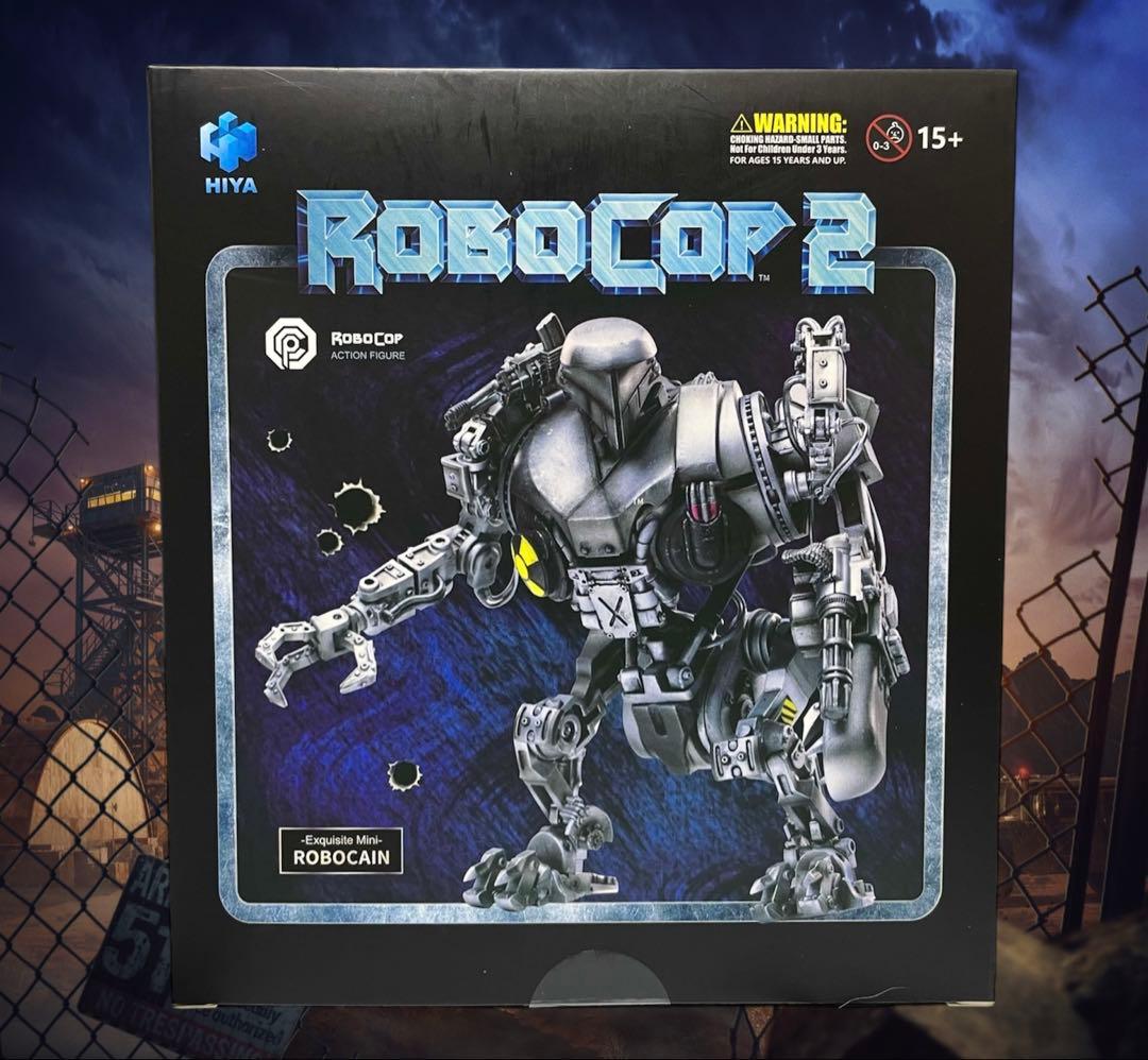 新品未開封『ロボコップ2』ケイン＆ロボコップ 2体セット ハイヤトイズ 1/18