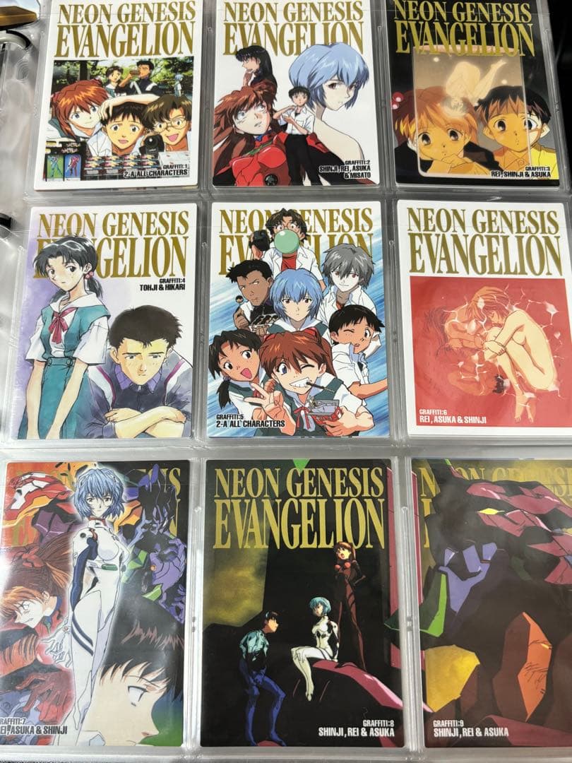 新世紀エヴァンゲリオン カードダスマスターズ 初版 第参集 コンプリート