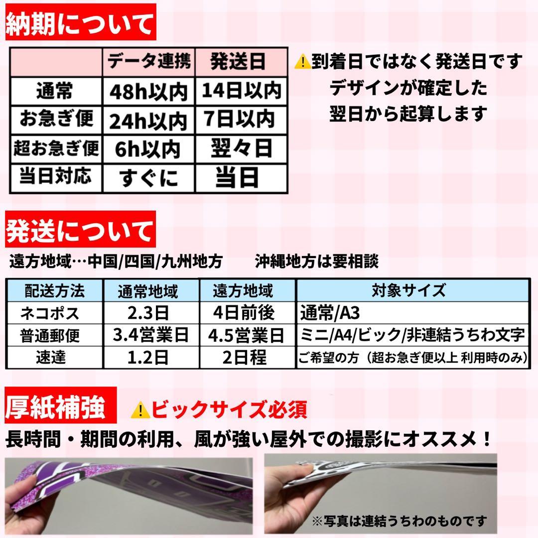 【プリント】 オーダー 連結うちわ文字 文字パネル　うちわ文字 ハングル