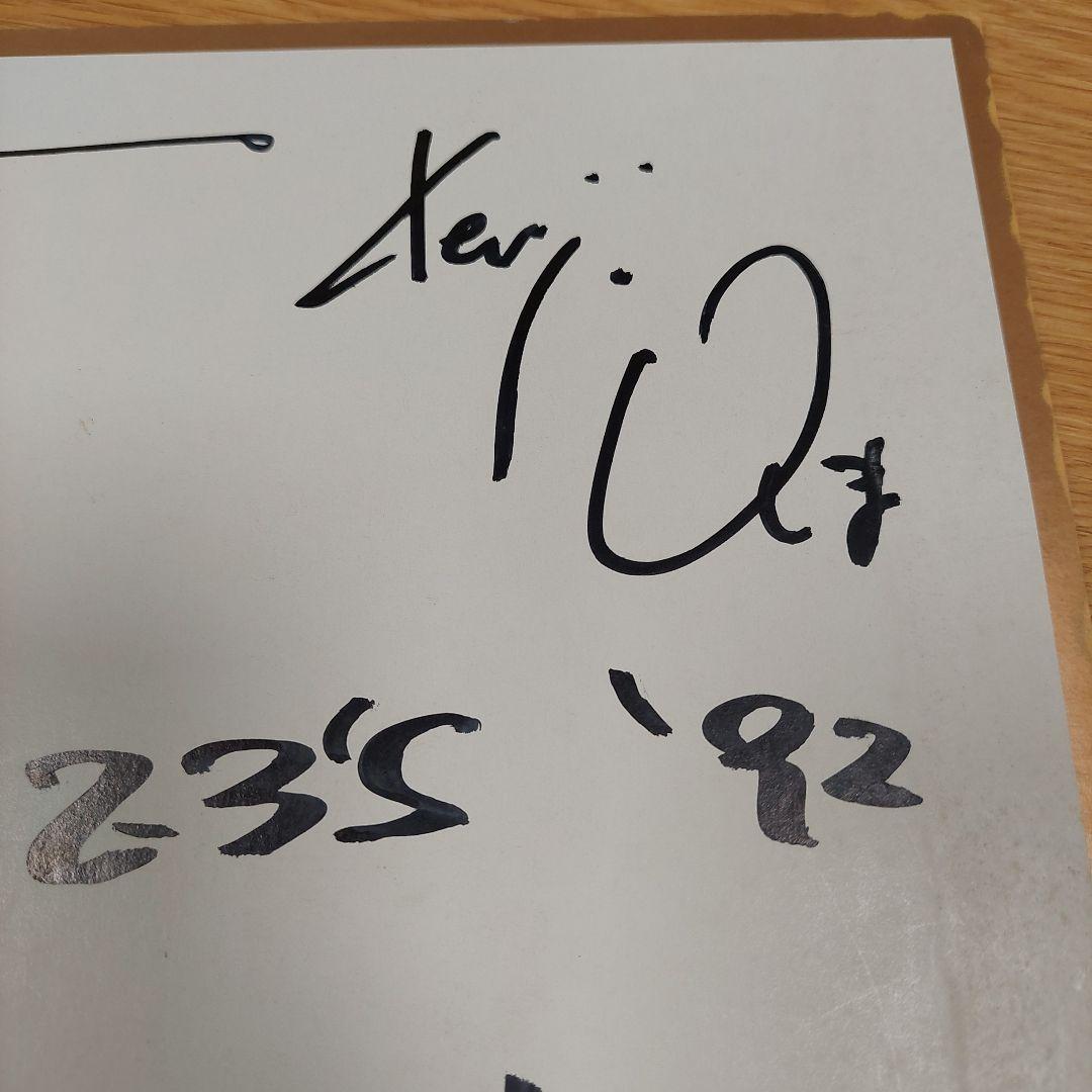 忌野清志郎 アンド ニーサンズ メンバー4人全員のサイン色紙』