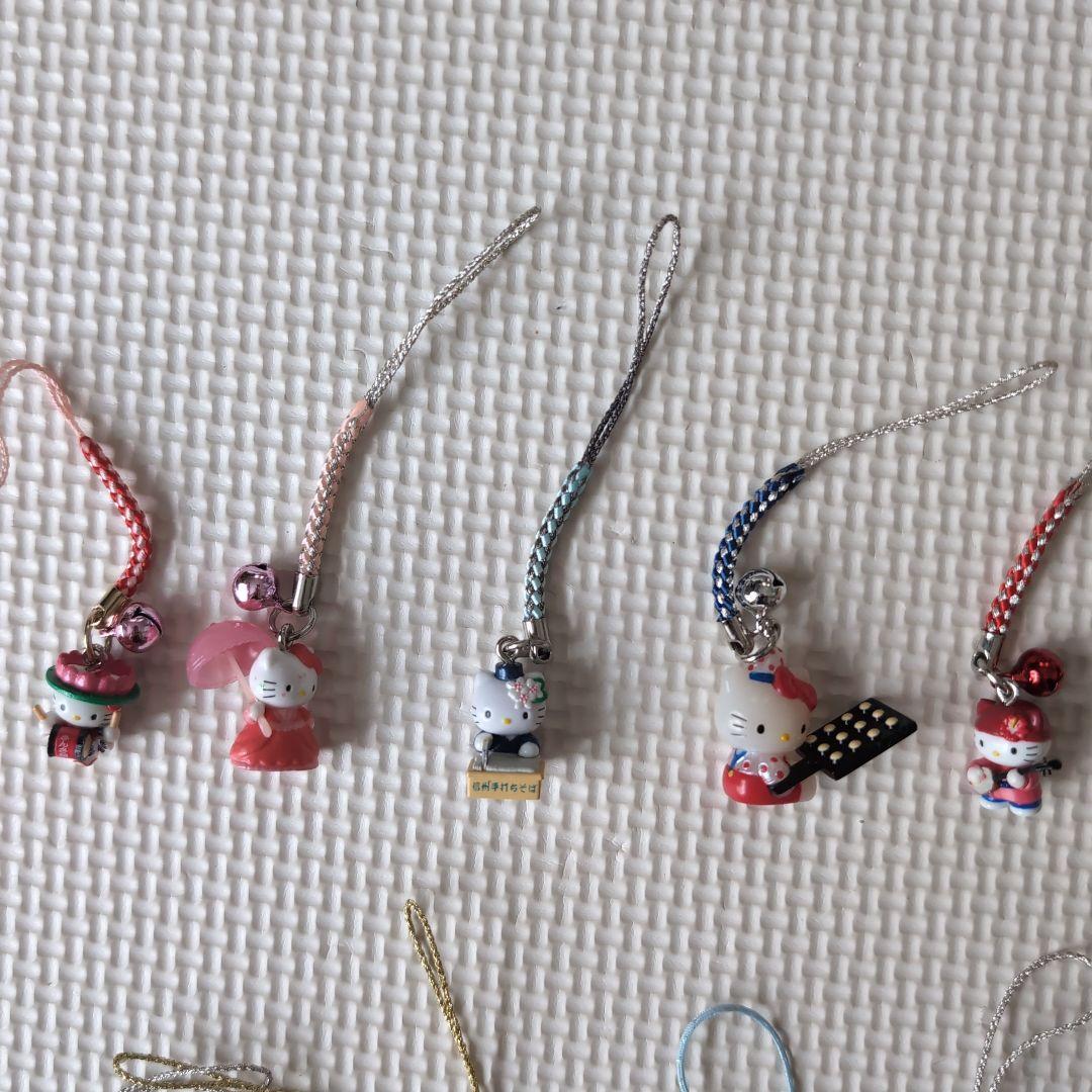 ご当地キティ32点　根付けストラップ　ファスナーマスコット