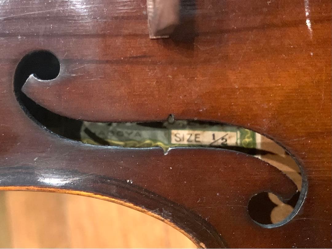 Suzuki バイオリン ヴィンテージ　No.11 1/2 1887年