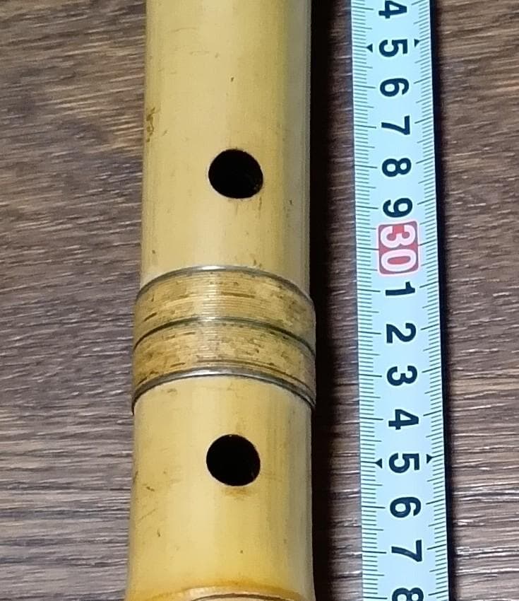 琴古流 尺八】大宝銘 収納袋付属 長さ約62㎝