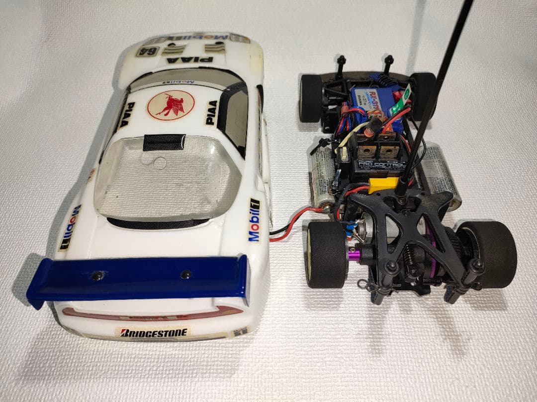 HPI マイクロRS4 1/18 RC フルセット　ボディーNSX予備BMW