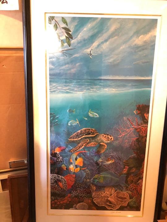 ブルーリヴァード　絵画　フェイシズインケイマン