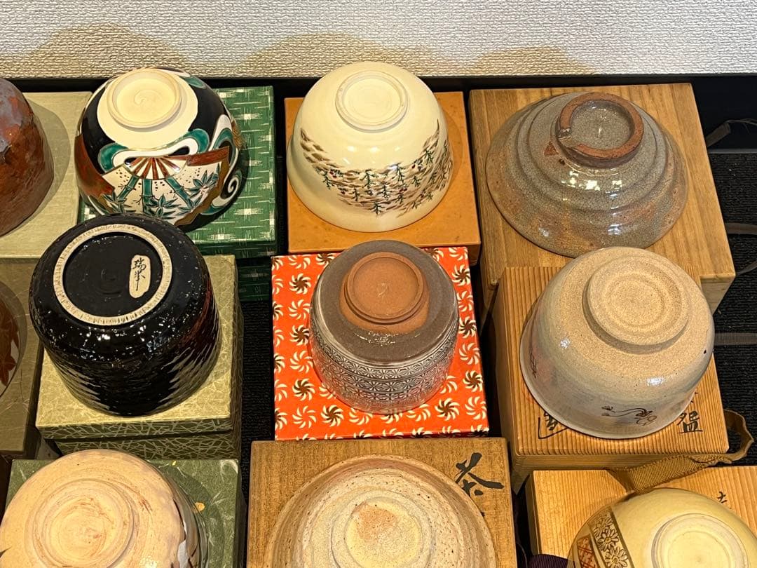 茶碗 抹茶碗 まとめて 32点 箱付 茶道具 陶器 京焼 紫雲 英香