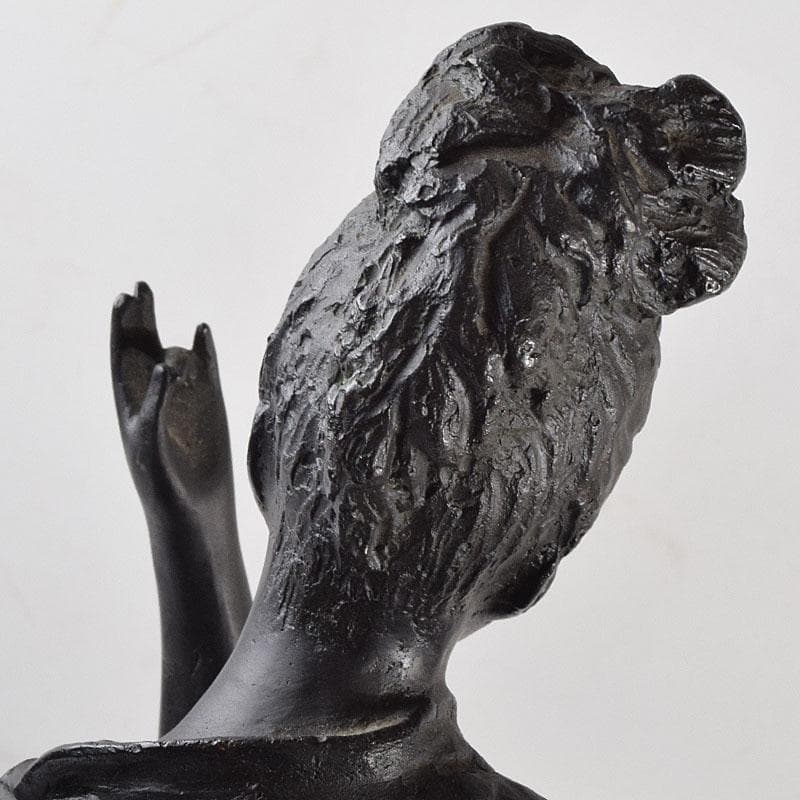 土田副正作 ブロンズ 雲のように風のように 重さ約