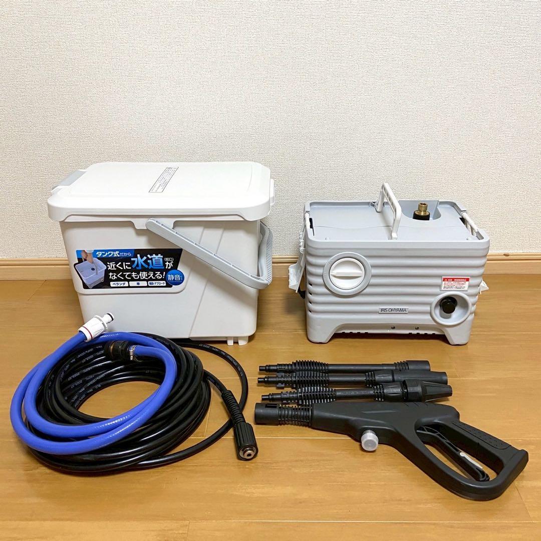 【美品】 アイリスオーヤマ タンク式 高圧洗浄機 SBT-512N IRIS OHYAMA（アイリスオーヤマ） 高圧洗浄機 タンク式 コンパクト