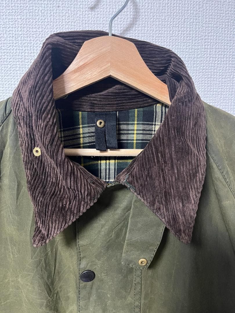 バブアー ビューフォート オイルドジャケット C46 緑古着 - メルカリ